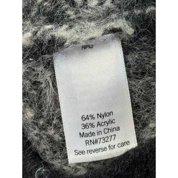 SO Goods For Life Zebra Print Pullover Sweater Women's Large Knit Cozy - Picture 8 of 9